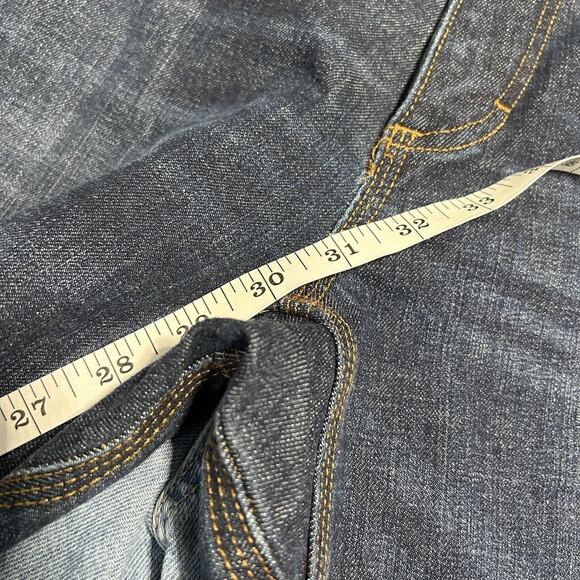 Duluth Flex Ballroom Jeans Mens 37x30 Blue Denim Relaxed Fit Stretch Workwear - Picture 8 of 14